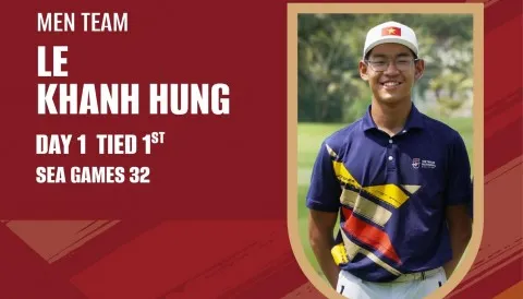 🔴TRỰC TIẾP SEA Games 32: Ngày thi đấu thứ 3, golfer Lê Khánh Hưng xuất sắc giành HCV