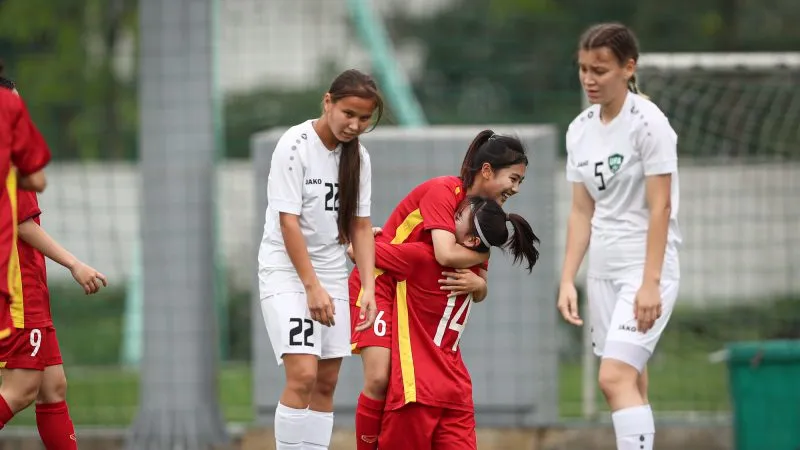 Đội U17 nữ Việt Nam vượt qua vòng loại thứ nhất trên sân nhà với 2 trận toàn thắng