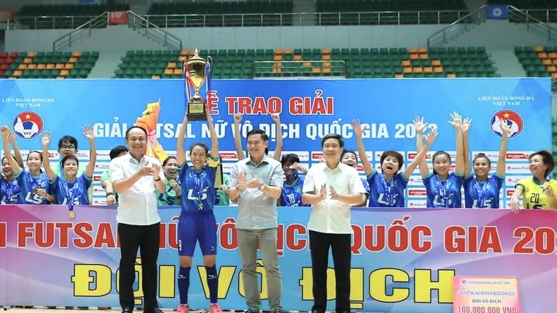 Thái Sơn Nam TPHCM giành chiến thắng thuyết phục tại giải futsal nữ VĐQG 2023