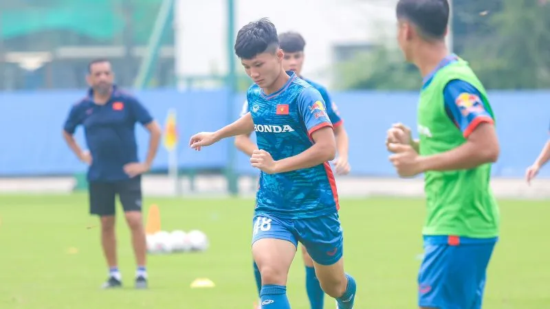 Quốc Cường là 1 trong nhiều tân binh ở đợt tập trung lần này của U23 Việt Nam.