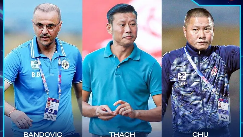 Tốp 3 đề cử hạng mục HLV xuất sắc nhất mùa giải 2023