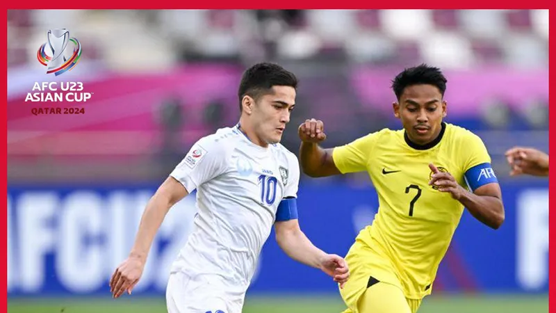 U23 Uzbekistan dễ dàng giành 3 điểm trong trận ra quân