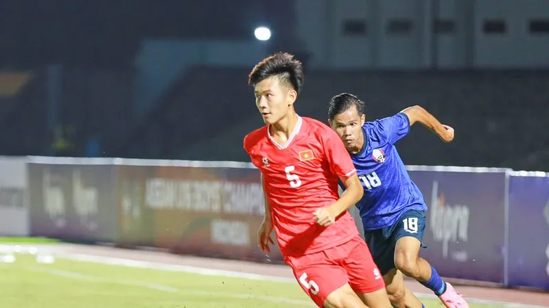 U16 Việt Nam chia điểm đáng tiếc cùng U16 Campuchia