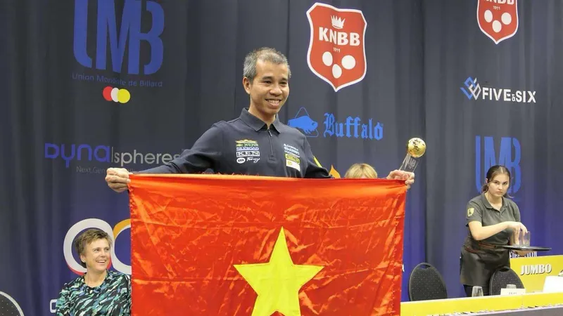 Trần Quyết Chiến lần thứ 4 vô địch World Cup