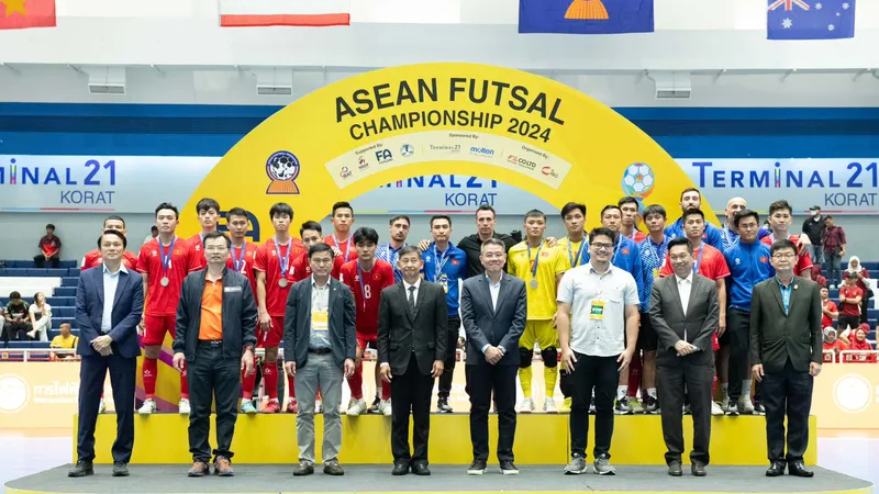 Đội tuyển futsal Việt Nam lỡ hẹn với chức vô địch Đông Nam Á. 