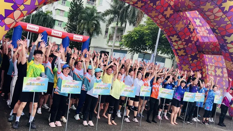 Hội thao PVFCCo thu hút gần 700 VĐV tham gia các nội dung. Ảnh: TRÚC GIANG