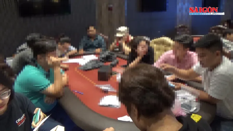 Triệt phá sòng bạc Poker “khủng” do nhóm người Hàn Quốc điều hành ở TPHCM