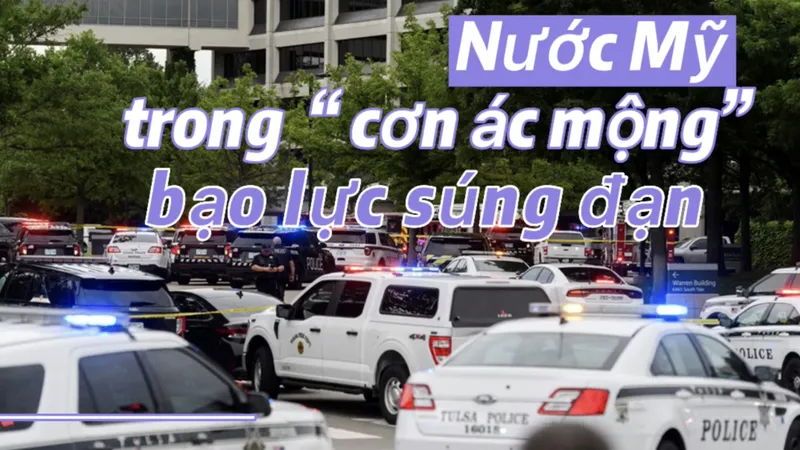 Nước Mỹ trong “cơn ác mộng” bạo lực súng đạn