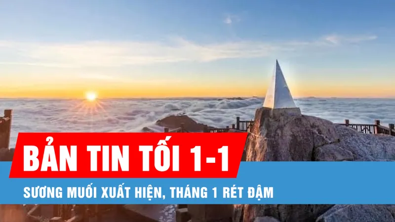 Bản tin tối 1-1: Sương muối xuất hiện, tháng 1 rét đậm; Cặp nam nữ đánh tới tấp tài xế