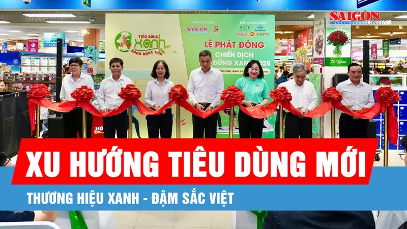 Báo Sài Gòn Giải Phóng phát động chiến dịch tiêu dùng xanh 2025