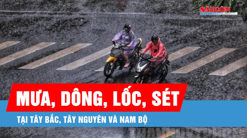 Podcast bản tin trưa 24-6: Tây Bắc và Tây Nguyên, Nam Bộ tiếp tục có mưa rào