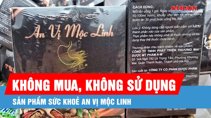 Podcast bản tin tối 28-6: Bộ Y tế cảnh báo về sản phẩm sức khỏe An vị Mộc Linh bị vứt tràn lan ở vỉa hè