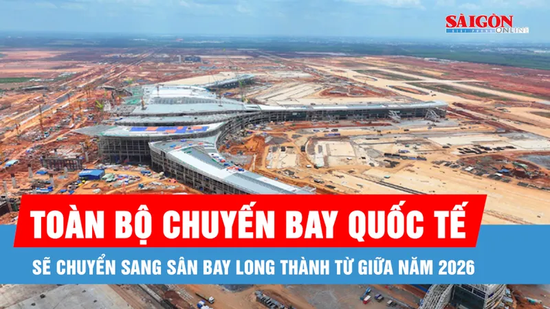 Podcast bản tin trưa 12-8: Toàn bộ chuyến bay quốc tế sẽ chuyển sang sân bay Long Thành từ giữa năm 2026
