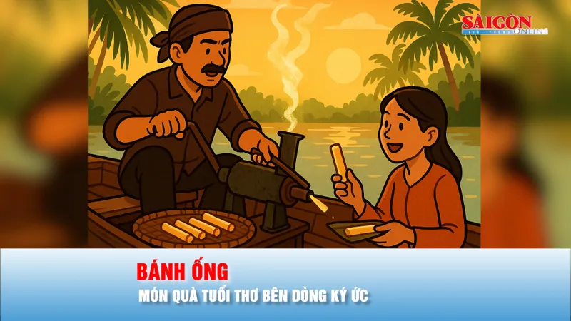 Podcast: Bánh ống - Món quà tuổi thơ bên dòng ký ức