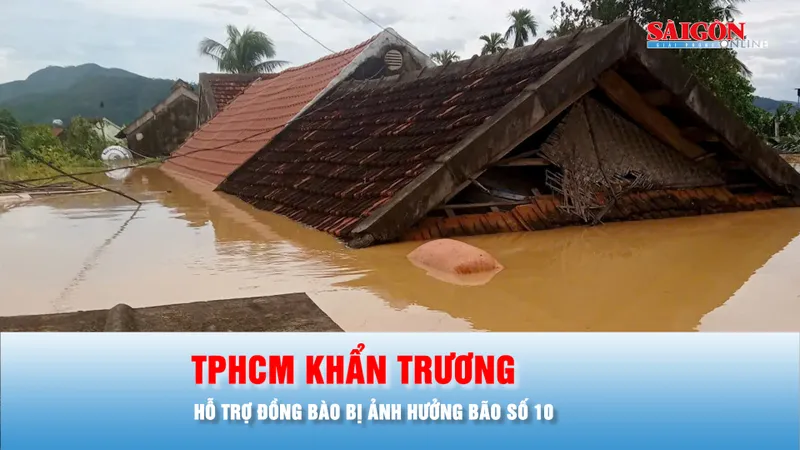 Podcast bản tin tối 3-10: TPHCM khẩn trương hỗ trợ đồng bào bị ảnh hưởng bão số 10
