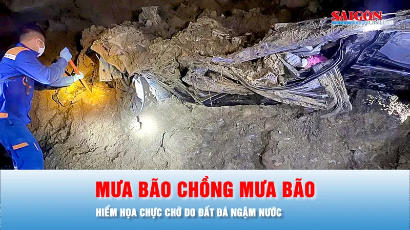 Podcast bản tin trưa 4-10: Hiểm họa chực chờ do đất đá ngậm nước
