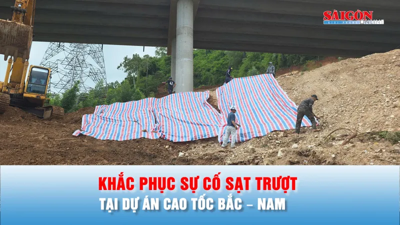 Podcast bản tin tối 22-10: Khắc phục sự cố sạt trượt tại dự án cao tốc Bắc – Nam