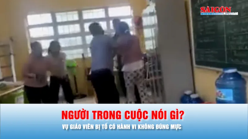 Podcast bản tin ANTT 28-10: Vụ giáo viên bị tố có hành vi không đúng mực: Người trong cuộc nói gì?