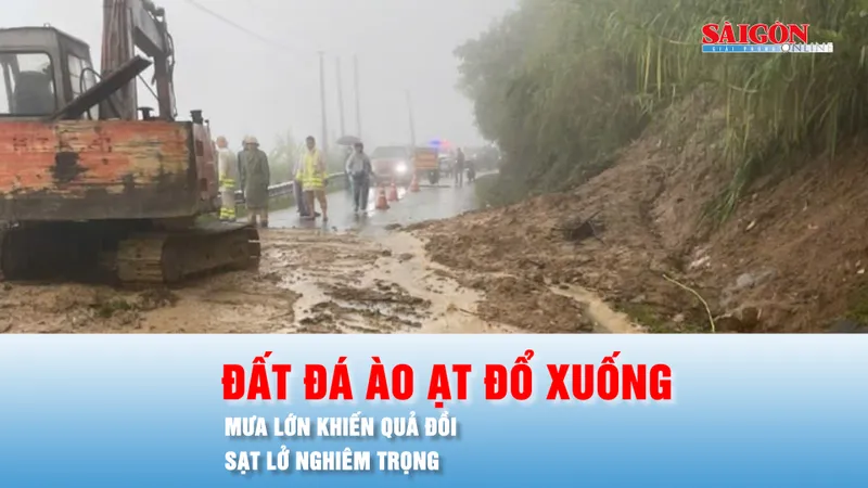 Podcast bản tin tối 16-11: Đất đá ào ạt đổ xuống quốc lộ 40B, nhiều người hoảng sợ bỏ chạy