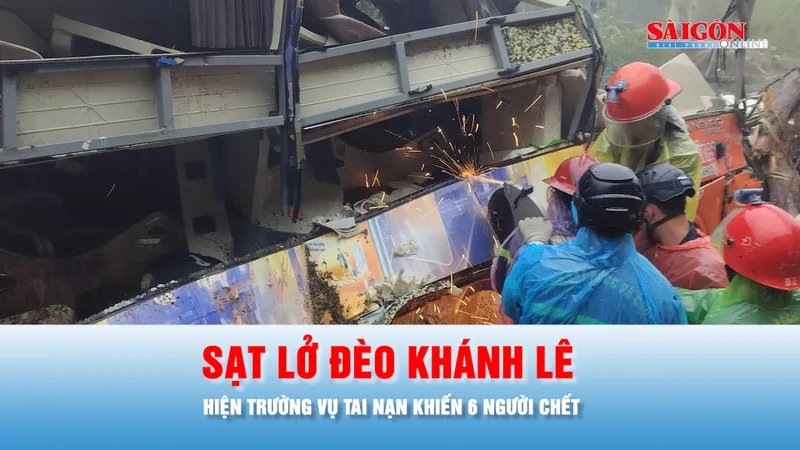 Podcast bản tin tối 17-11: Hiện trường vụ sạt lở đèo Khánh Lê khiến 6 người thiệt mạng