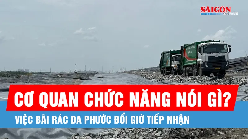 Bãi rác Đa Phước sẽ tiếp nhận rác sinh hoạt từ 18 giờ đến 6 giờ mỗi ngày, thay vì cả ngày và đêm