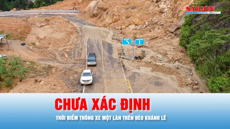Podcast bản tin 17 giờ 28-11: Chưa xác định thời điểm thông xe một làn trên đèo Khánh Lê