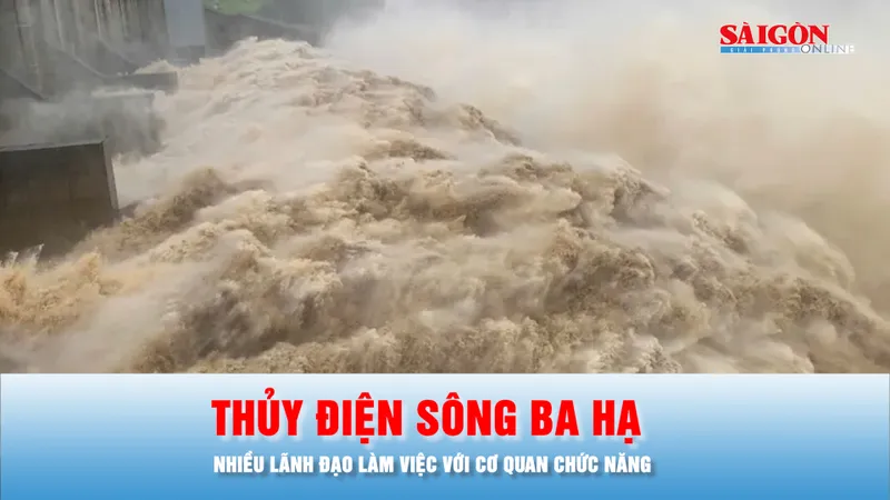Podcast bản tin trưa 2-12: Lãnh đạo Công ty CP Thủy điện Sông Ba Hạ làm việc với cơ quan chức năng