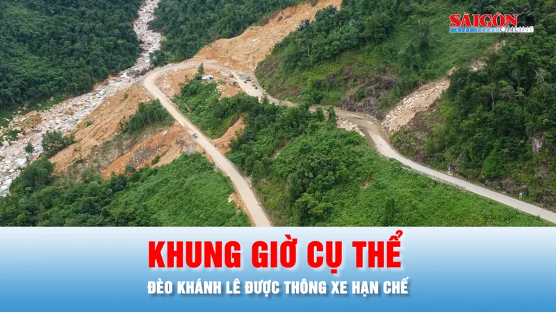 Podcast bản tin trưa 24-12: Khung giờ được lưu thông qua đèo Khánh Lê sau một tháng khắc phục sạt lở 