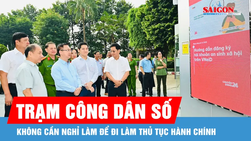 Thí điểm “Trạm công dân số”, đưa dịch vụ công đến gần hơn với đời sống đô thị