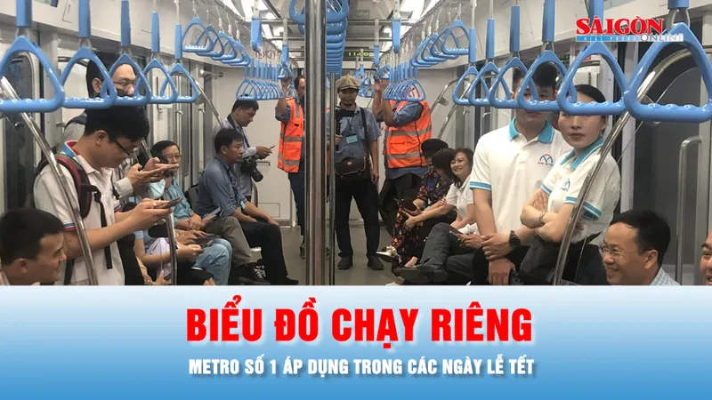 Podcast bản tin tối 7-1: Metro số 1 sẽ áp dụng biểu đồ chạy riêng trong các ngày lễ tết