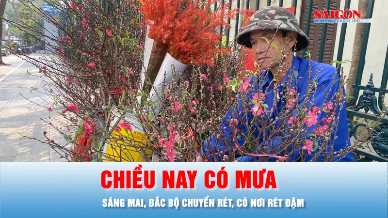 Podcast bản tin trưa 30-1: Miền Bắc có mưa do không khí lạnh