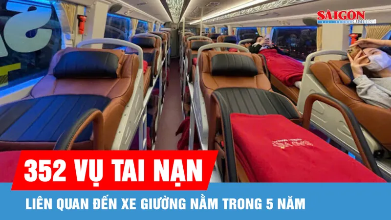 Tăng cường quản lý xe khách giường nằm hai tầng