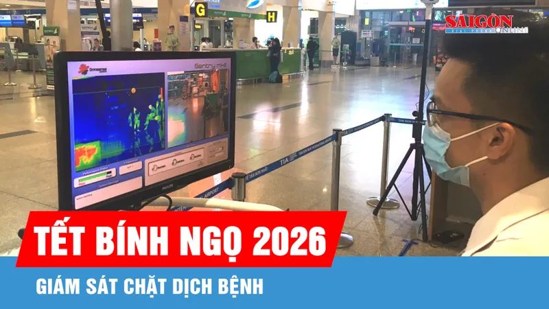 Giám sát chặt dịch bệnh trong dịp Tết Bính Ngọ 2026