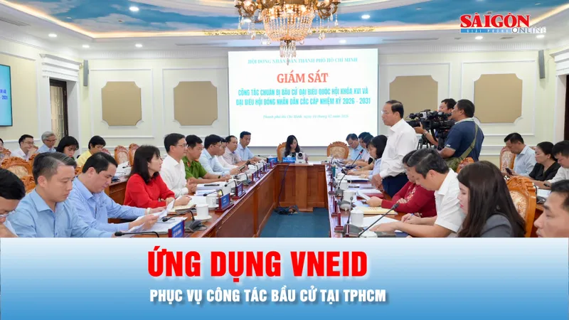 Podcast bản tin tối 4-2: Ứng dụng VNeID phục vụ công tác bầu cử tại TPHCM