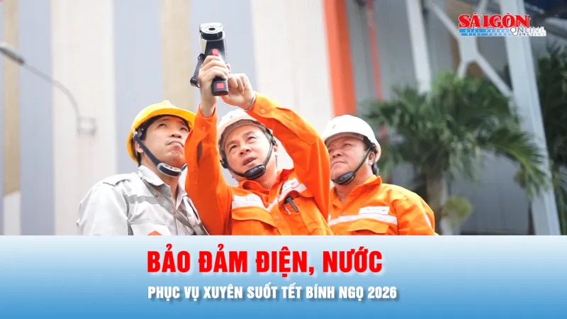 Podcast bản tin tối 13-2: Bảo đảm điện, nước phục vụ xuyên suốt Tết Bính Ngọ 2026