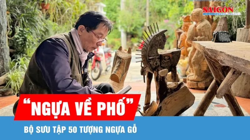Thổi hồn ngựa gỗ Tây Nguyên