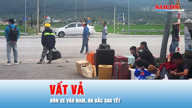 Podcast bản tin tối 21-2: Người dân Hà Tĩnh vất vả đón xe vào Nam, ra Bắc sau tết