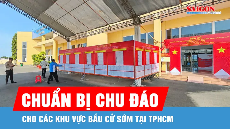 TPHCM: Chuẩn bị chu đáo cho các khu vực bầu cử sớm
