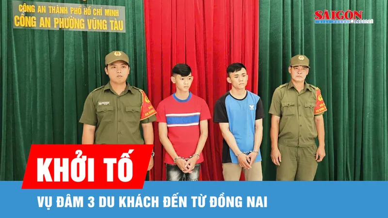 Khởi tố vụ đâm 3 du khách ở Vũng Tàu