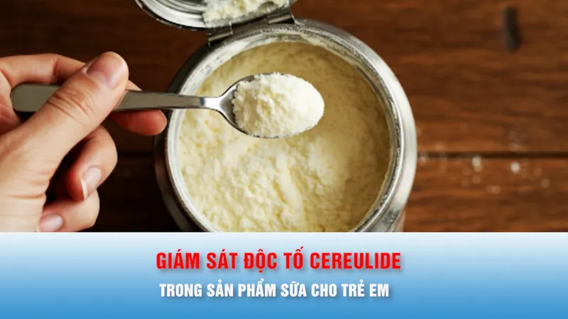 Podcast bản tin trưa 5-3: Kiểm nghiệm, giám sát độc tố Cereulide trong sản phẩm sữa cho trẻ em