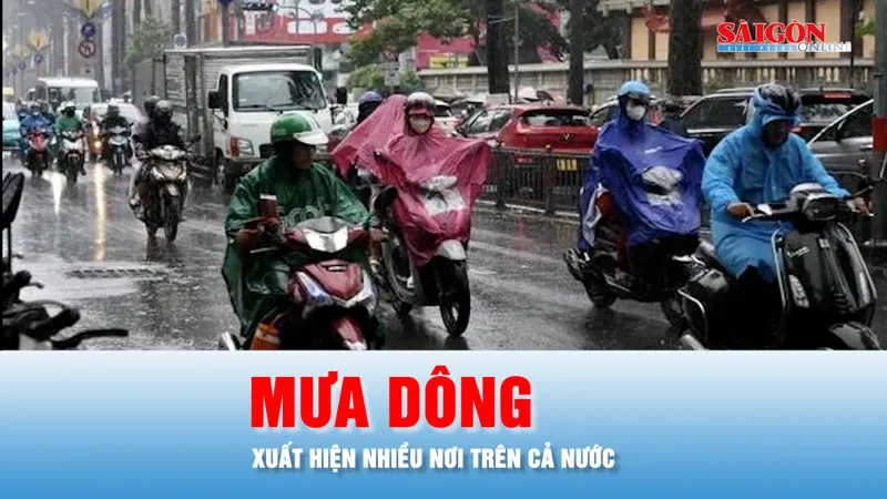 Podcast bản tin trưa 7-3: Mưa dông xuất hiện nhiều nơi trên cả nước