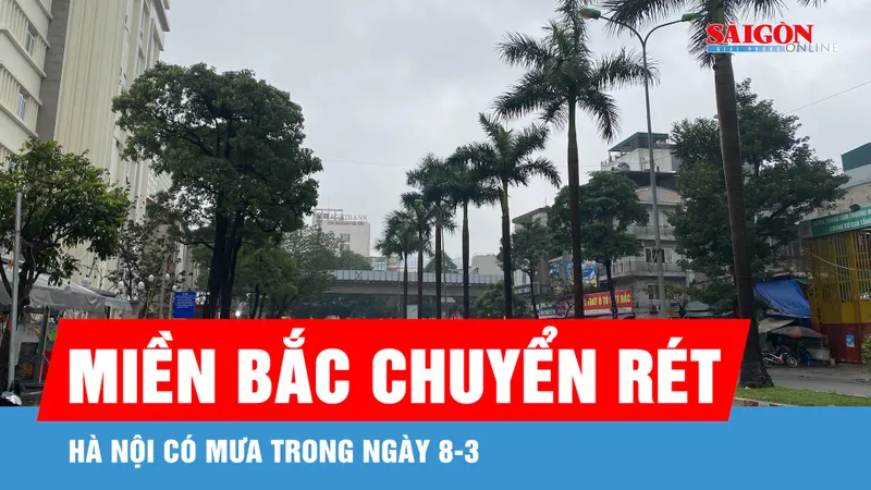 Phía Bắc có đợt không khí lạnh, chuyển rét từ đêm 9-3
