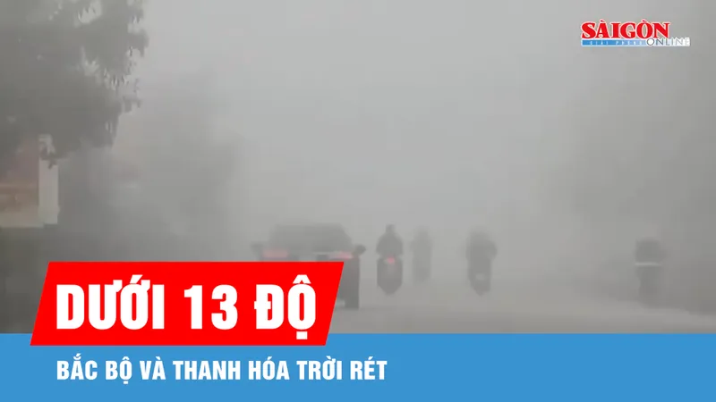 Ảnh hưởng không khí lạnh, nhiều khu vực có mưa dông cục bộ