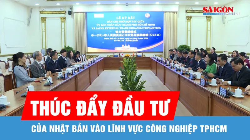 Thúc đẩy đầu tư của Nhật Bản vào lĩnh vực công nghiệp TPHCM