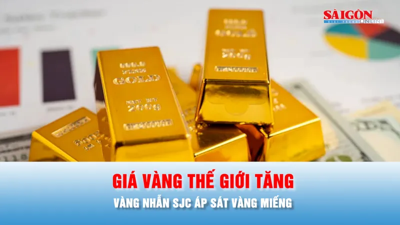 Podcast bản tin tối 11-3: Giá vàng thế giới tăng, vàng nhẫn SJC áp sát vàng miếng