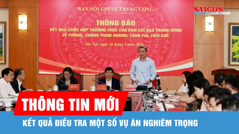 Bộ Công an thông tin mới về kết quả điều tra một số vụ án nghiêm trọng