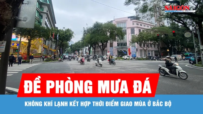 Từ đêm 20-3, không khí lạnh gây mưa ở Bắc bộ