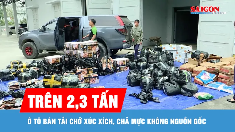 Tuyên Quang thu giữ trên 2,3 tấn thực phẩm không rõ nguồn gốc