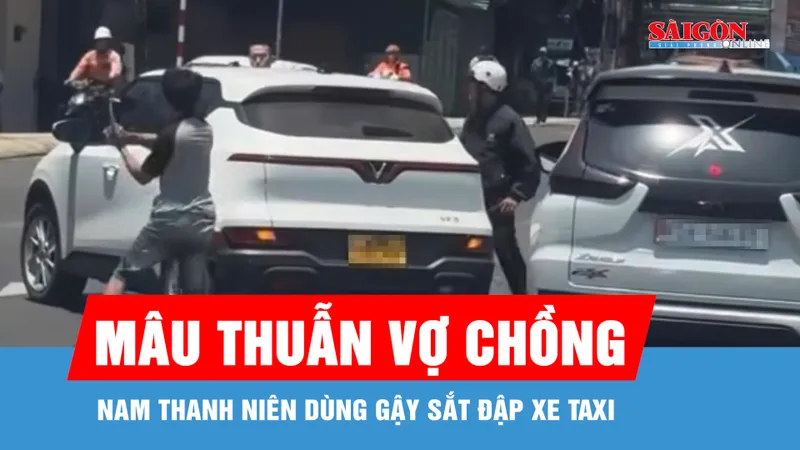 Lâm Đồng: Nam thanh niên dùng hung khí chặn đầu, đập xe người khác