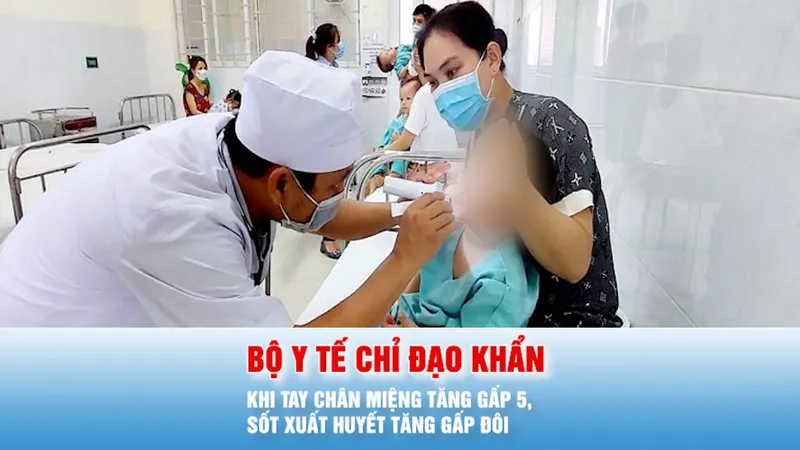 Podcast bản tin tối 27-3: Tay chân miệng tăng gấp 5, sốt xuất huyết tăng gấp đôi, Bộ Y tế chỉ đạo khẩn